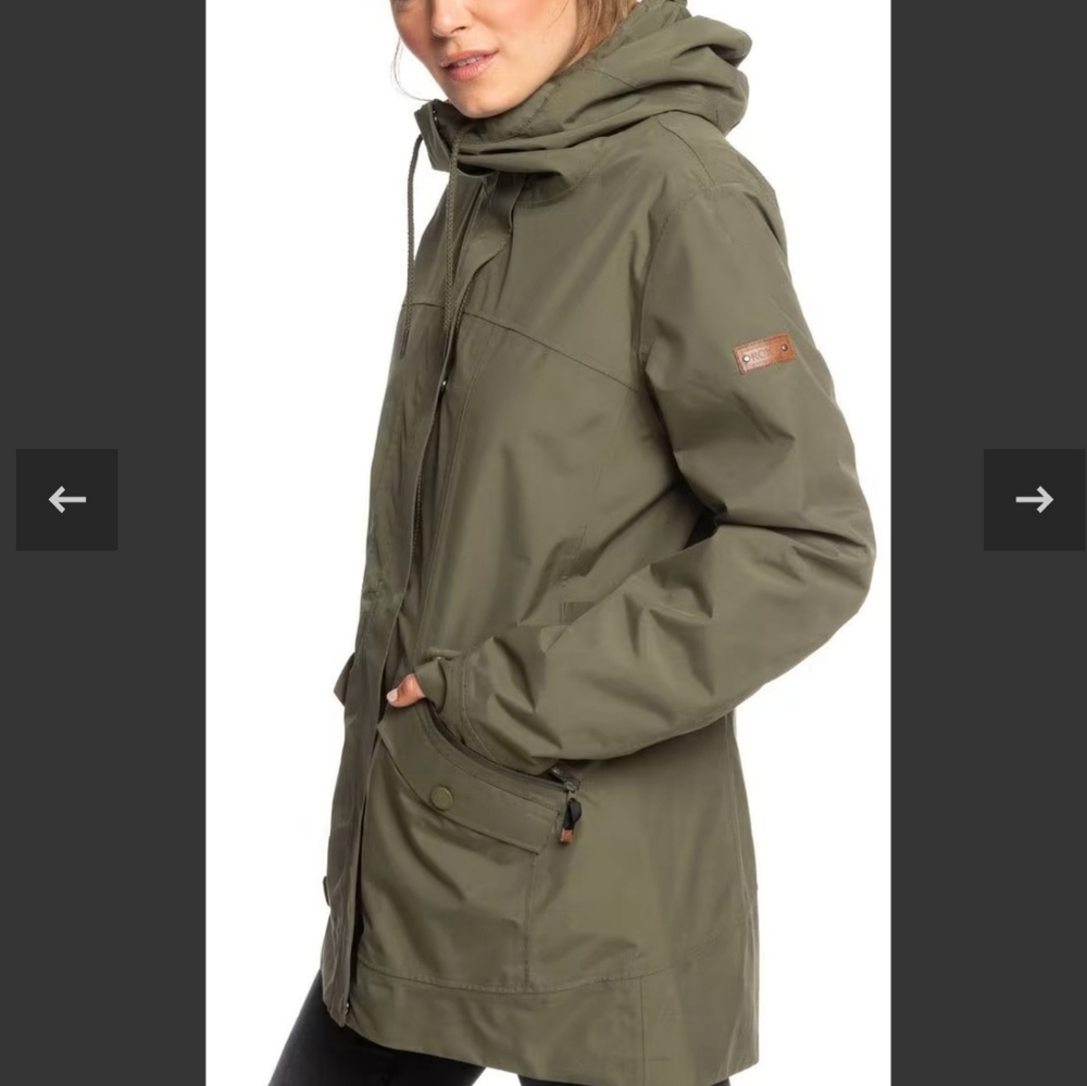 Roxy Snowboard Jacket (uninsulated/shell) EUC